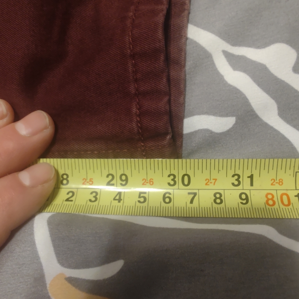 Dockers - Tapered Slim Fit Chinos - Men's 36x30 - Burgundy - Picture 10 of 10
